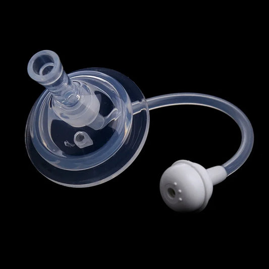 Silicone Baby Bottle Straw Set